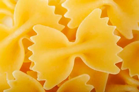 Farfalle pasta Stock Photos