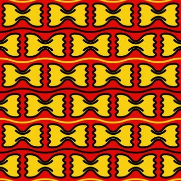 Farfalle seamless pattern Stock Illustration