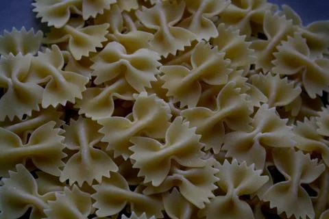 Farfalle texture background Stock Photos