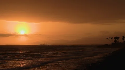 Faria Beach Sunset Видео 91708278