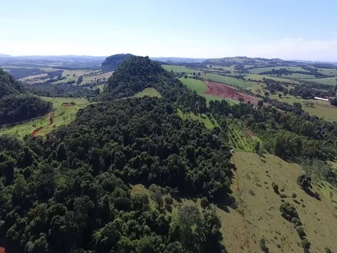 Farm aerial Stockbeeldmateriaal 78642903