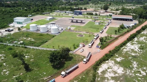 Farm Aerial View3 Stock Footage 162005494
