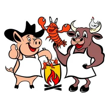 Farm Animals icon Illustrazione stock
