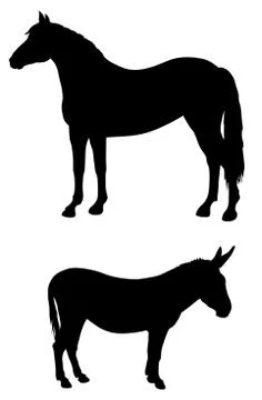 Farm animals Stock Illustration