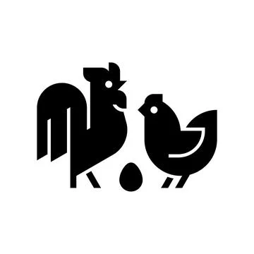 Farm animals logo イラスト素材