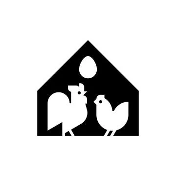 Farm animals logo イラスト素材