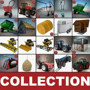Farm Collection 3D Model