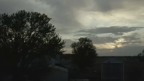 Farm at Dusk - 01 Stock-Footage 149933780
