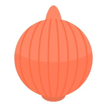 Farm eco onion icon, isometric style Stock Illustration