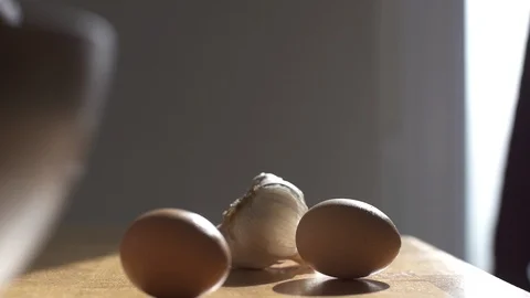 Farm eggs 08 Stock Footage 127143171