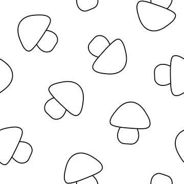 Farm elements. Seamless pattern. Coloring Page. 스톡 일러스트
