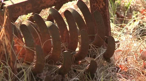 Farm equipment Stock Footage 2876139