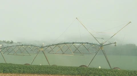 Farm Field Irrigation Stock-Footage 22291704