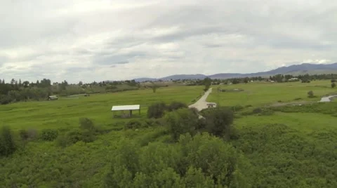 Farm Flight 3 raw Stock Footage 51338811