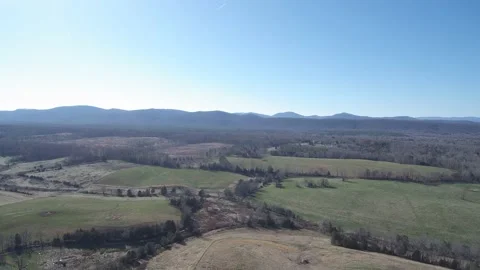 Farm Fly Over Stock Footage 159930581
