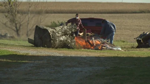 Farm Stock Footage 123917843