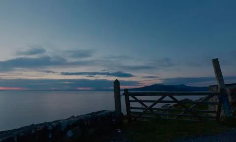 Farm gate Stock Photos