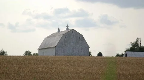 Farm House Medium Shot Stock Footage 47215745