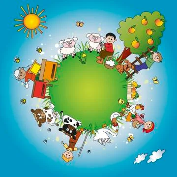 Farm Stock Illustration