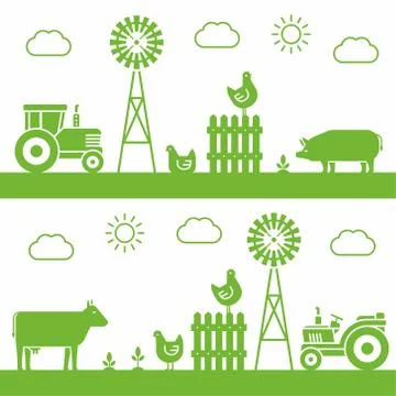 Farm Stock Illustration