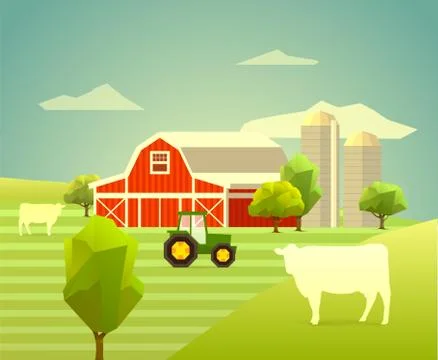 Farm Stock Illustration