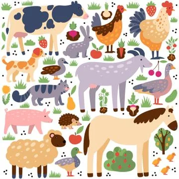 Farm Stock Illustration