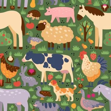 Farm Stock Illustration