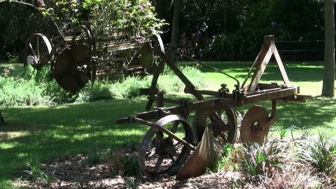 Farm implements Stock Footage 90210569