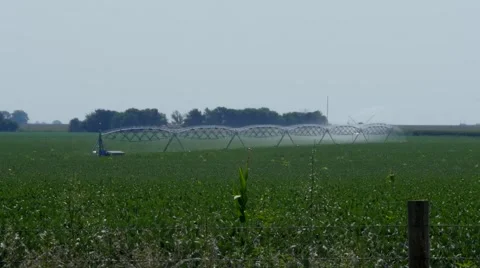 Farm Irrigation Stock Footage 53572165