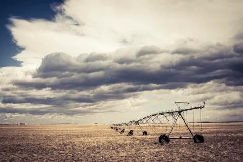 Farm Irrigation Stock Photos