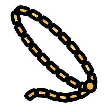 Farm lasso icon vector flat Stock Illustration
