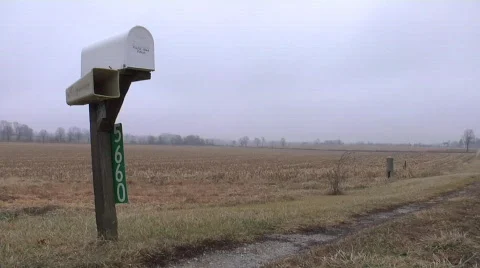 Farm Mailbox Stock Footage 367376