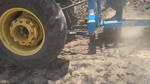 Farm Plowing Stock Footage 117928342