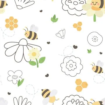 Farm seamless pattern set Illustrazione stock