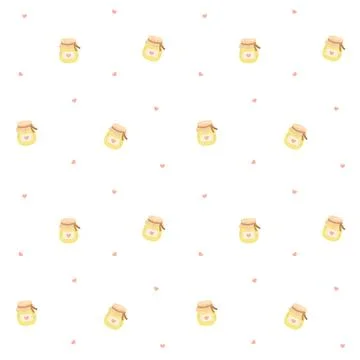 Farm seamless pattern set Stockillustratie