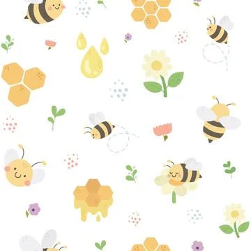 Farm seamless pattern set Stock Illustration