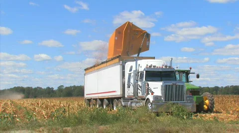 Farm semi2 Video stock 846083