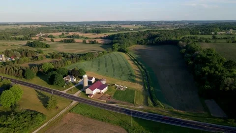 Farm Shot 2 Video stock 155383903