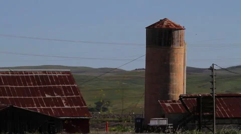 Farm in Sonoma, CA Stock Footage