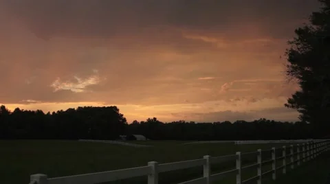 Farm Sunset 3 Vídeos de archivo 40509813
