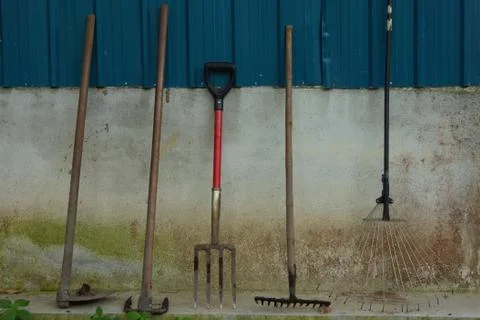 Farm Tools Foto stock