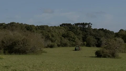 Farm tractor Stock Footage 100660687