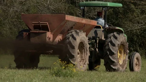 Farm tractor Stock Footage 100660759