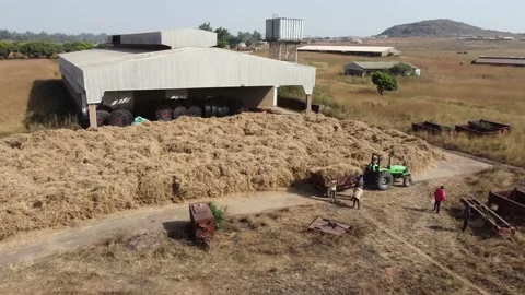 Farm Tractor Stock Footage 166802183