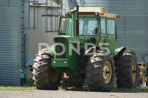 Farm tractor Stock Photos