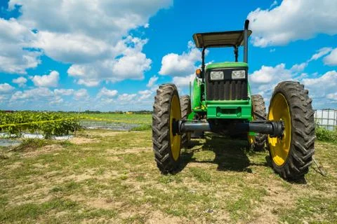 Farm tractor Stock Photos