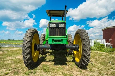 Farm tractor Stock Photos