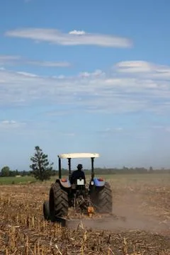 Farm Tractor Foto stock