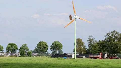 Farm wind Stock Footage 247016705
