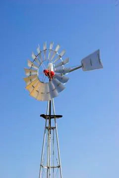 Farm windmill Stock Photos